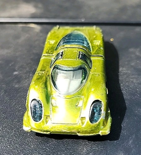 Vintage 1969 ~ Hot Wheels Redline ~ Porsche 917 ~ Lime Green Spectraflame - Picture 3 of 16