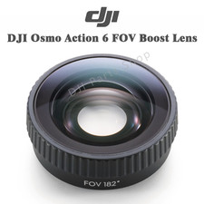 DJI Osmo Action 6 FOV Boost Lens 182 , Wide-Angle, Auto Mode, 5m Waterproof