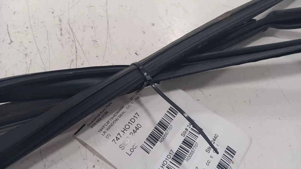 Honda Civic Door Glass Window Seal Rubber Left Rear Back 2016 2017 2018 - Image 3 of 4