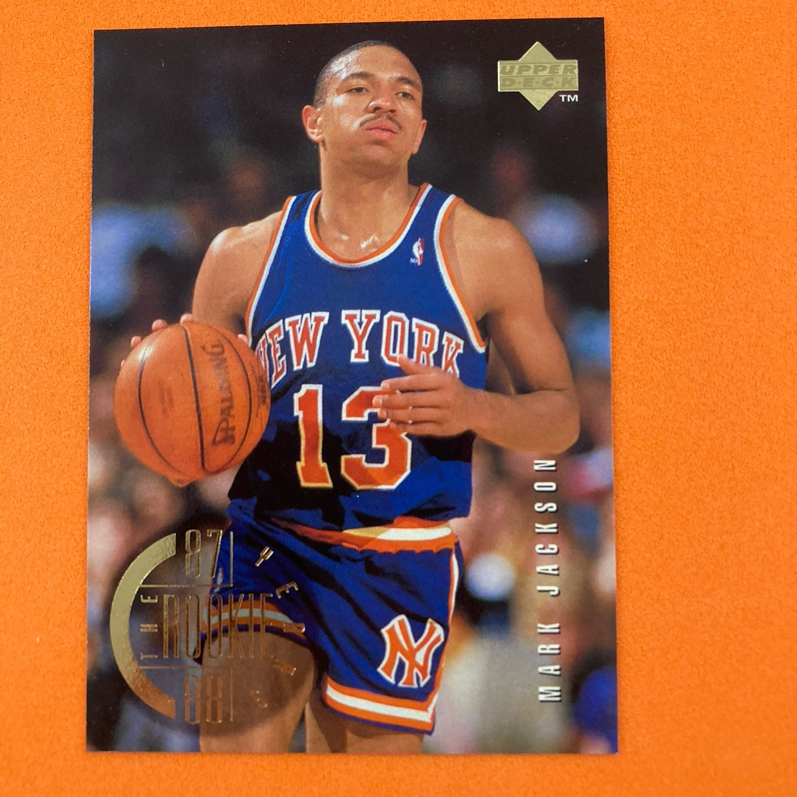Mark Jackson 1995-96 Upper Deck Card #147 New York Knicks