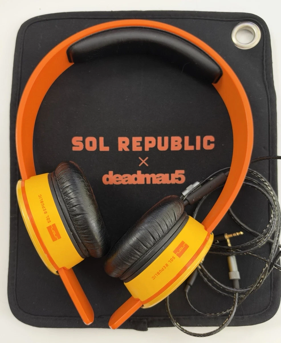 値下げ】SOL REPUBLIC ヘッドホン オレンジ SOL REPUBLIC Headphones for Sale - Shop New & Used Headphones - eBay