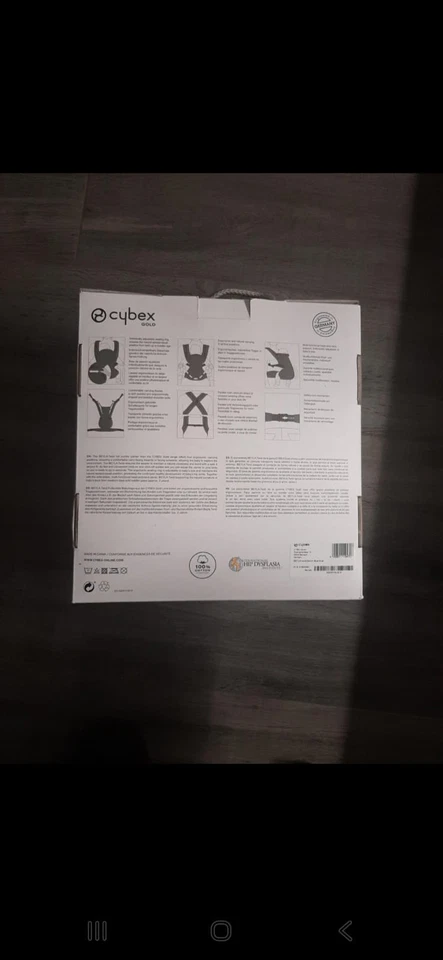 marsupio neonato Babycarrier  Cybex gold - Immagine 2 di 4