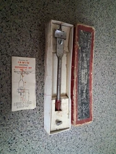 Chas.H.Irwin Expansive Bit #1 The Genuine & Original Irwin Bits VTG USA Box Doc