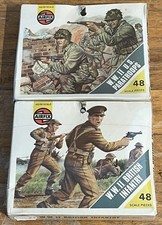 AIRFIX WWII US PARATROOPS  BRITISH INFANTRY : Model lot : new in packaging