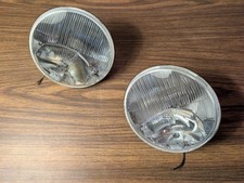 Sev Marchal Ampilux H1 H3 7 Headlights For Parts Not Working Good Lenses