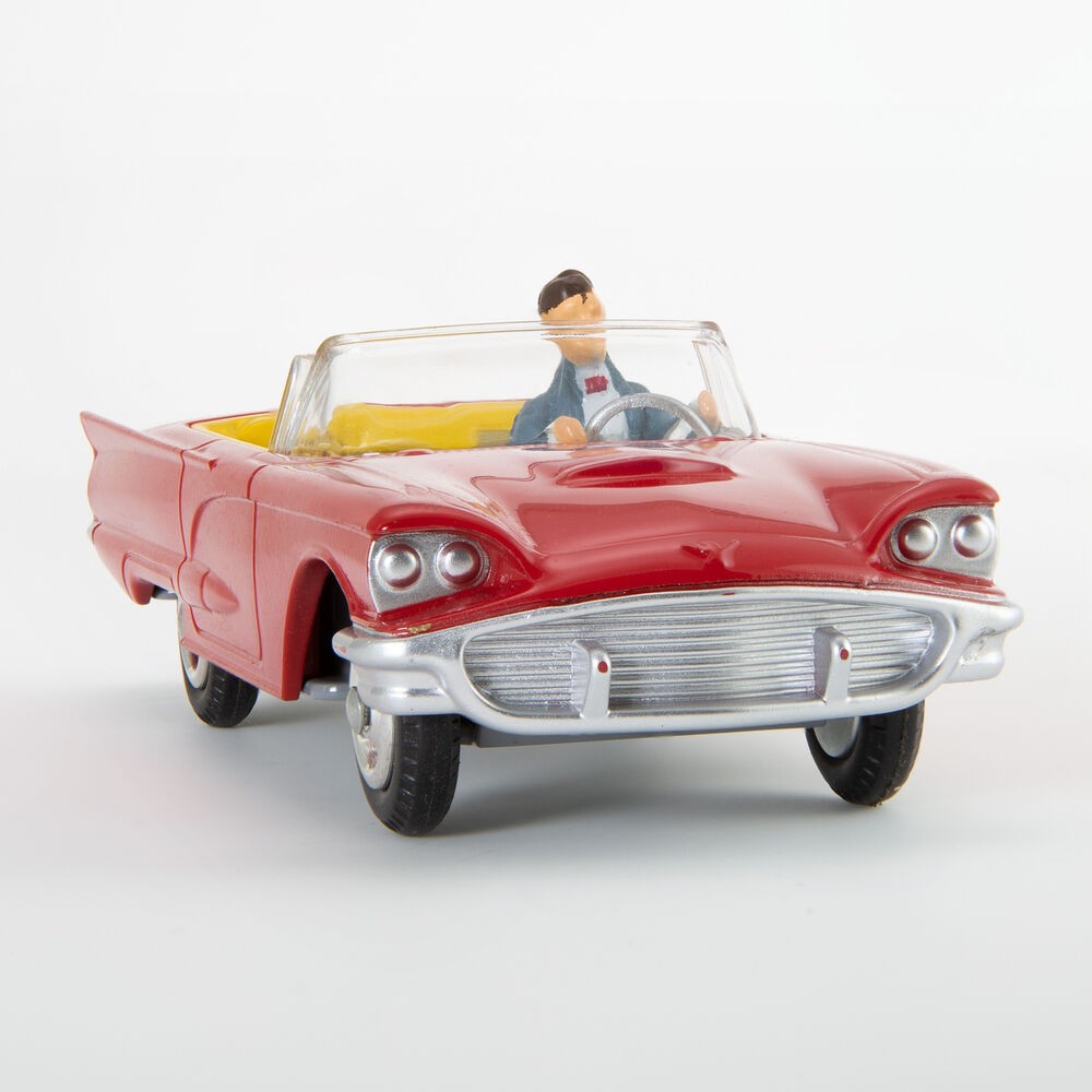 Ford Thunderbird décapotable Corgi : miniature robuste avec suspensions