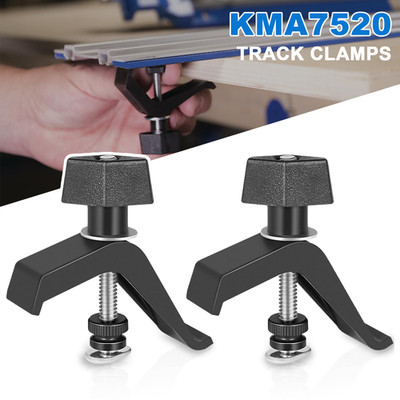 For Kreg Track Clamps Fit Accu-Cut Saw Guide Clamp Trak Mini Trak KMA7520 2 Pack