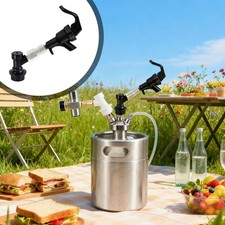 Bierzapfanlage für Picknicks, robuster und leichter Zapfhahn für Bierfass,