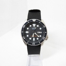 SEIKO Watch Analog Automatic Black Boy Divers SKX007 Black Used