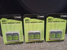 HME 32GB SDHC Memory Card for Trail Cameras Optimized for Universal Use 3 Total