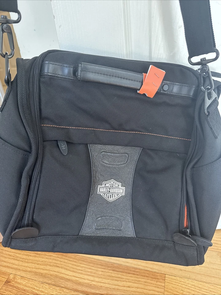 Bolso de Lona Harley Davidson Usado ~ Excelente Estado ~ Correa para el Hombro Foto 2 de 4