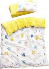 Cat Kitty 100 Cotton Duvet Cover 43" X 59"  Pillowcase 13" X19" Bedding Set