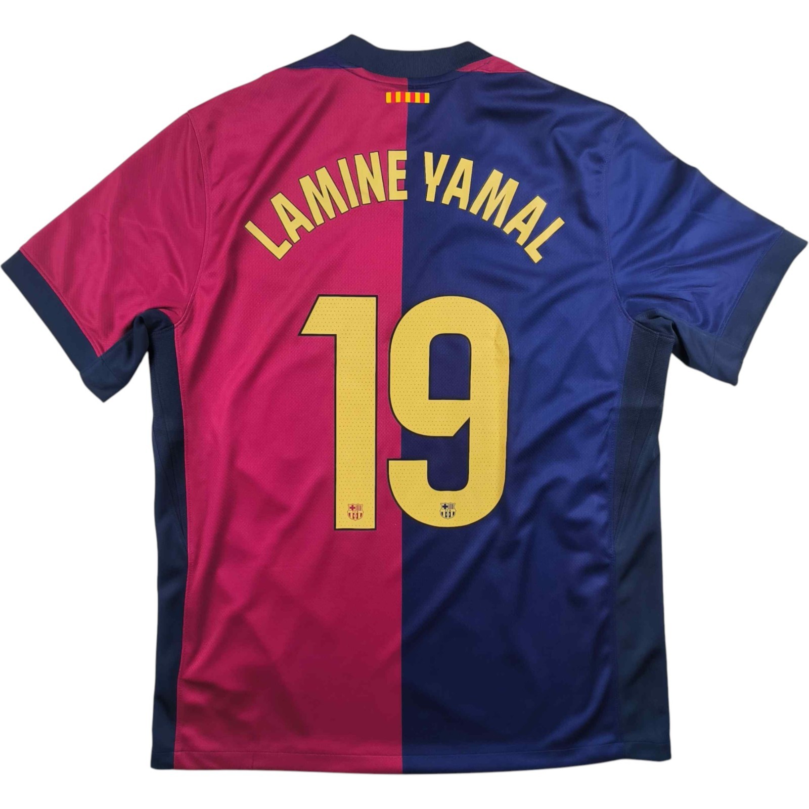 FC Barcelona 2024-25 Nike home Lamine Yamal football jersey shirt size L