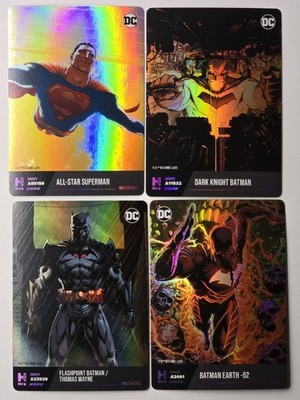 DC HYBRID TRADING CARDS Holo Objects Locations Pick Choose Variation NM