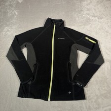 Columbia Jacket Womens Medium Black Omni Heat Thermal Comfort Stretch Outdoors