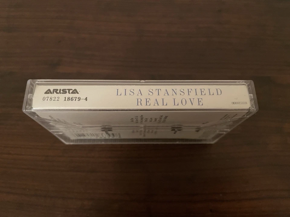 Lisa Stansfield Real Love Cassette Tape, 1991 Arista Records. - Image 3 of 4