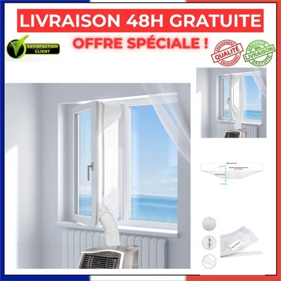 Joint fenêtre climatiseur mobile HOOMEE 400 cm calfeutrage - Photo 1/4