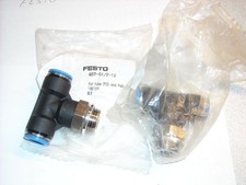 186166, QST-G-1/2-12, 2pc, Festo, Push-In L-Fitting, New