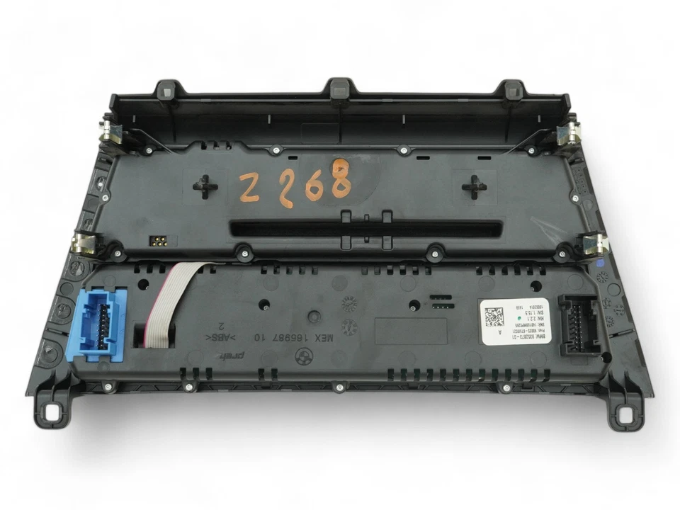 BMW X5 F15 2014-2018 AC CALEFACCIÓN CLIMA TEMPERATURA AM FM AUDIO RADIO INTERRUPTOR Foto 2 de 4