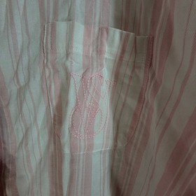 Victoria's Secret Pajama Set Women XL Pink NWT Striped Button Down 2 Piece