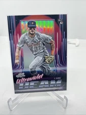 2025 Topps Chrome Cosmic #UB-7 Jace Jung Ultraviolet Beam RC