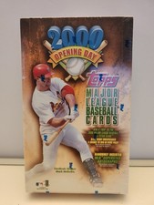 2000 Opening Day Topps Major League Baseball Cards  Box New