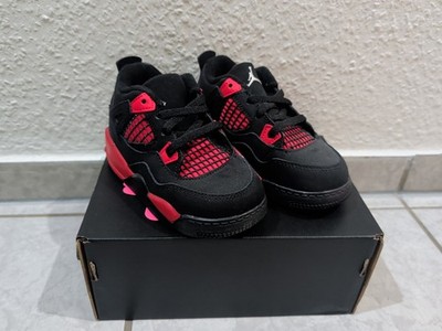 Jordan 4 Red Thunder  (TD)  BQ7670016 US 8c EU 25