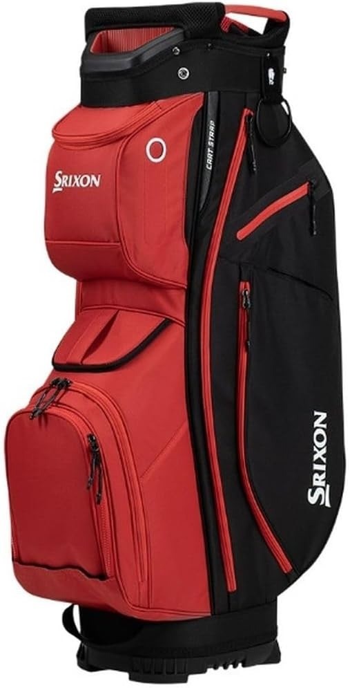New Srixon Golf S3 Cart Bag Black/Red | eBay