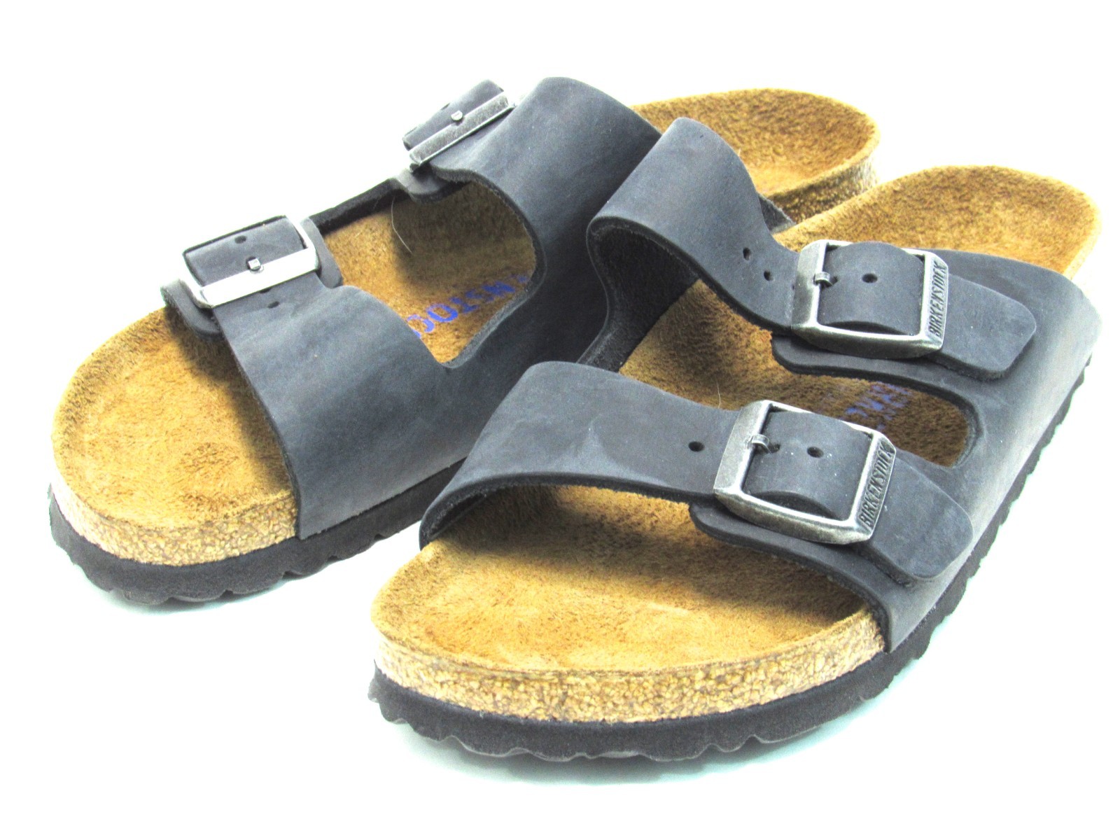 Birkenstock Arizona Big Buckle Slip-On Sandal (Women's) - Black - Sz 6 M image 6