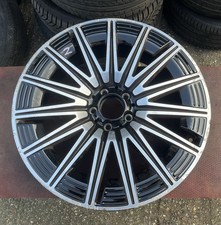 1 x GENUINE MERCEDES GLB GLA AMG 20" BLACK DIAMOND CUT ALLOY WHEEL RIM 8J