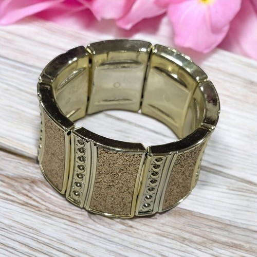 Alco-Seaside Stretch Bracelets- Gold main image 1