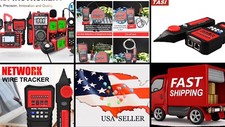 Telephone Wire Tracker RJ45 RJ11 Lan Network Cable Tester Detector Line Finder