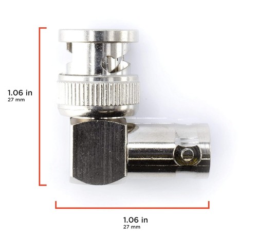 25 Universal BNC 90-Degree Adapters - Effortless Signal Conversion Solutions - Picture 5 of 11