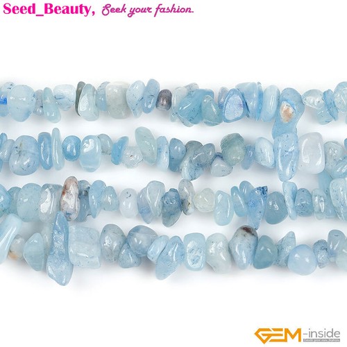 5-8mm Freeform Gemstone Chips Beads For Jewelery Making 15/34" Wholesale - Picture 296 of 330