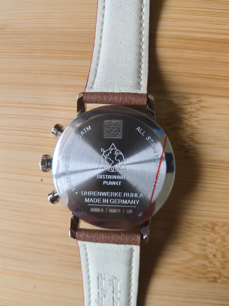 Zeppelin LZ 129 Hindenburg Solar Men's Watch Brown Leather