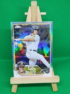 2023 Topps Chrome Juan Soto X-Fractor #100 San Diego Padres