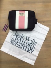 BNWT Jack Wills Pink/Navy, Marley Wash Bag, Toiletries Or Makeup Bag, Great Gift