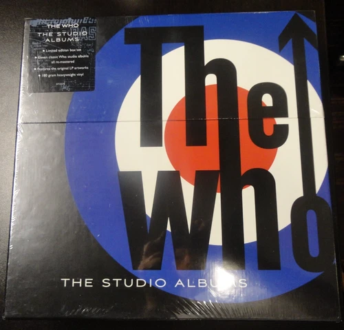 THE WHO ~ THE STUDIO ALBUMS ~ 2012 LTD ED 14x 180g REMASTERED VINYL LP BOX SET !