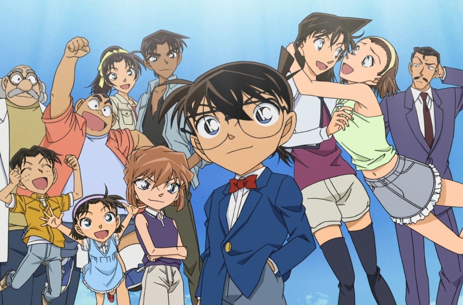 PÓSTER DETECTIVE CONAN 45X32CM SERIE DE ANIME DE TELEVISIÓN eBay