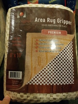 Home Legend 8' x 10' Area Rug Pad Gripper NEW Hard Surface Plus #0098559
