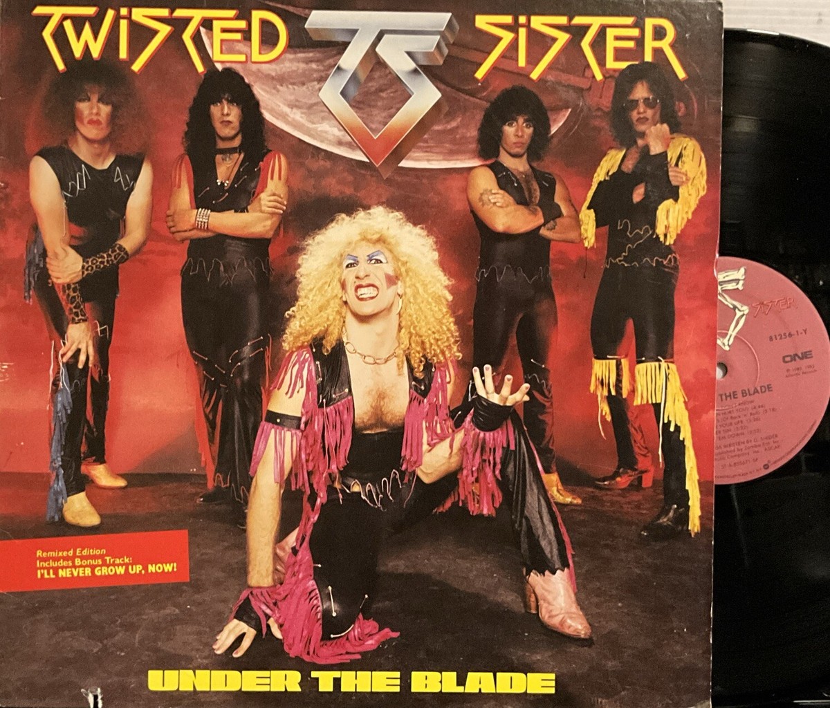 Twisted Sister - Under the Blade LP 1985 Atlantic – 81256-1-Y