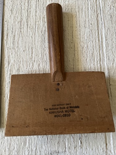 Vintage Kakusha Motel #041-0810 Cotton Carder Sheep Wool Comb Brush 1/1 On eBay - Picture 2 of 6