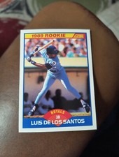 LUIS DE LOS SANTOS 1989 SCORE ROOKIE #648 FREE SHIPPING