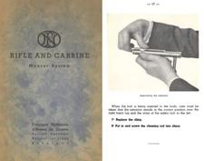 FN Rifle & Carbine- Mauser System Manual c1930s