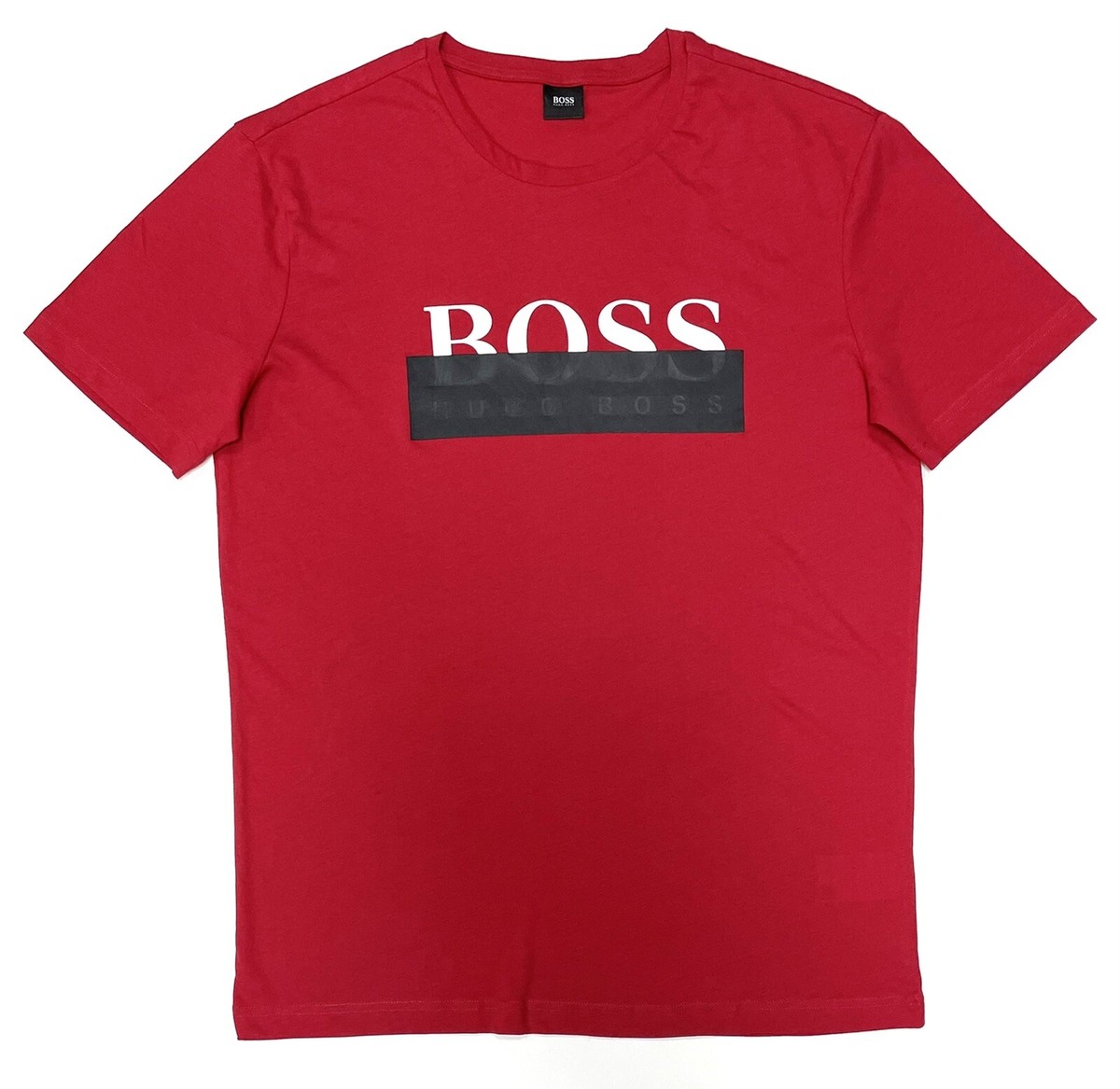 Hugo Boss Men's Regular Fit Short Sleeve Logo T-Shirt In