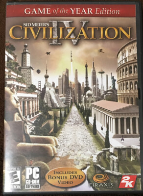 Sid Meier's Civilization IV (PC, 2005) - European Version. Complete!