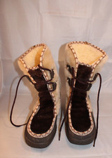 vintage fuzzy snowland boots size 7
