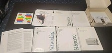 vintage Apple macintosh manuals Books Paperwork And Floppy Disks Some Sealed