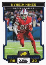 2023 Score Football Card #265 Nyheim Hines