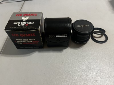 CCD Quartz Super Wide Angle 0.42X AF Video Lens with Macro Super High Resolution